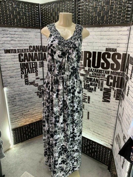 NWT Girls Black Dress Faded Glory Smocked Top NWT Girls Black Dress Faded Glory Smocked Top
